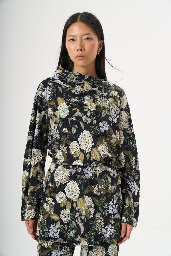 Çiçekli Desenli Floral Pantolon