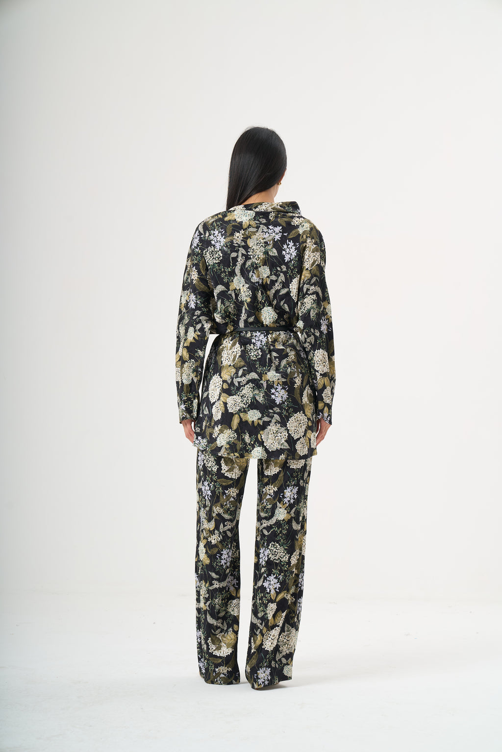 Çiçekli Desenli Floral Pantolon