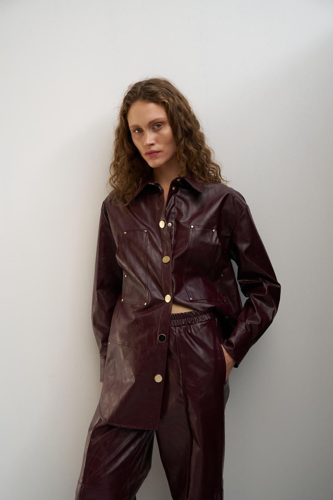 Bol Deri Pantolon - VUU Official Pantolon