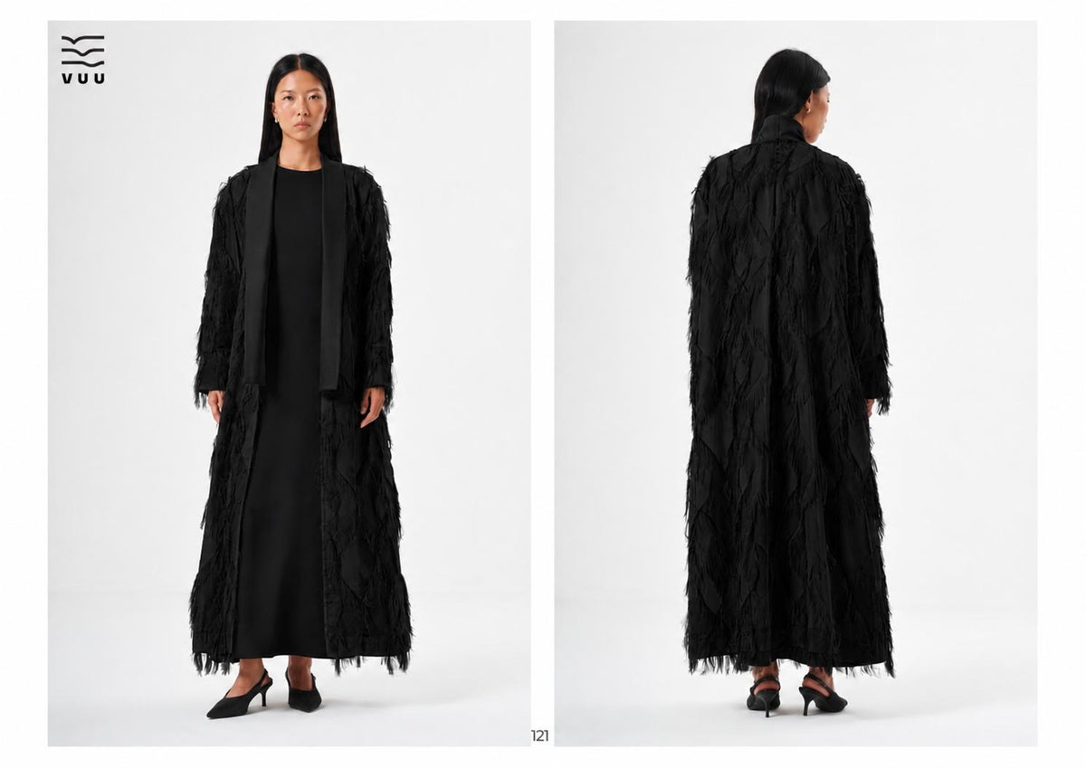 Püsküllü Jakar Abaya - VUU Official Tunik